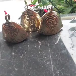 Kluntung Sapi Kuningan No.1 Lonceng Kuningan Lonceng Sapi Bel Pintu Kuningan Klontong Sapi