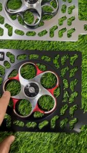 ARUMI RADIATOR COVER WITH SPINNING WHEEL N-MAX V1/ V2 / NVX V1 / V2