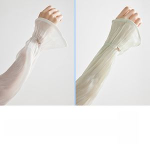 MiiOW | Tay lụa băng mùa hè chống tia UV cho nữ Tay bảo vệ khi đi xe đạp Tay lái xe Tay lụa băng mới 2025 Tay bảo vệ cho tay Tay lụa băng mùa hè