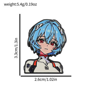 Bandai | Cute Chibi Sci-Fi Anime Character Enamel Pins Cartoon Girl & Boy Hard Metal Badges Lapel Brooches for Backpack