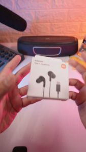 (รับประกันศูนย์ไทย 1 ปี) Xiaomi Type-C Earphones พอร์ต Type-C กันน้ำกันฝุ่น IP54 ไดรเวอร์ขนาด 12.4 มม