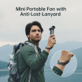 JisuLife Portable Fan Ultra 1 9000mAh Rechargeable With Air Duster Function Mini Fan With 1-100 Speeds LED Display Outdoor Camping. 