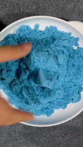 Combo cát động lực đầy đủ gồm Hộp có quai 1kg cát động lực phao chơi cát 19 khuôn tạo hình - Smart baby