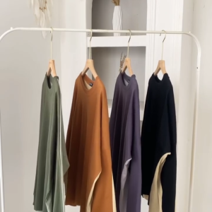 Baju Atasan Wanita Jumbo Aysilla Blus Kaos Katun Combed 24s M L XL XXL 3XL Blouse Wanita Dewasa Kekinian Kaos Oversize Remaja Terbaru Ootd Casual Hijab Outfit Korean Style Viral