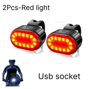 Đèn Hậu Xe Đạp Mini Nhỏ Gọn Sạc USB Chống Nước Đèn LED Kèm Dây Đeo Tháo Nhanh Đèn Cảnh Báo Phía Sau An Toàn Cho Xe Đạp