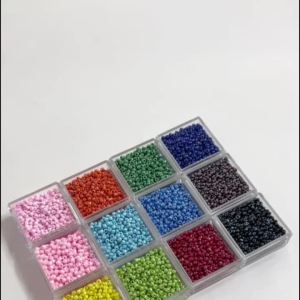 Hạt Cườm Thủy Tinh Bóng Cao Cấp 4mm 300-750 Chiếc/túi Để Làm Đồ Trang Sức Tự Làm Làm Vòng Tay Và Vòng Cổ Tình Bạn