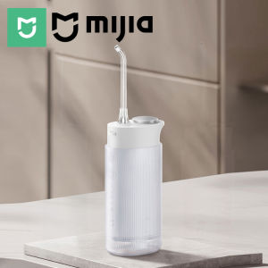 MIJIA F400 Portable Water Flosser Cordless Oral Irrigator4 flossing Modes1700 Pulses IPX7 Waterproof Dental Cleaner200mL Tank