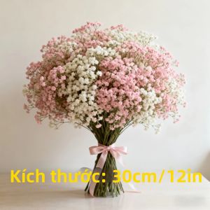 46 Bó Hoa Giả Gypsophila 1380 Bông Tạo Cảm Giác Như Thật Trang Trí Hoa Giả Cho Đám Cưới Và Sự Kiện Quanh Năm