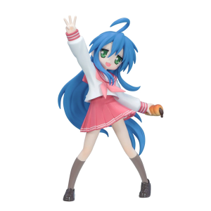Bandai | Anime LuckyStar Izumi Konata Figure FuRyu Trio-Try-iT Figures Car Ornaments PVC Model Toy Birthday Gifts In Stock