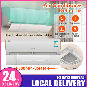 Central Air Conditioning Wind Deflector Aircon Deflector Ceiling Air Outlet WindShield Aircon Deflector Wall-Mounted Central Air Conditioning Universal Wind Shield Anti-Direct Blowin evenly 空调挡风板