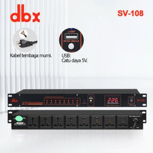 power sequencer dbx VS-208distributor One-click to start devices in sequence audio port