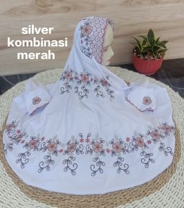 MUKENA DEWASA TERUSAN MOTOF BUNGA SYAHILA