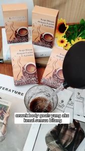 READY!!BISA COD 10 sachet KOPI HITAM PELANGSING L KARNITINE - KOPI PELANGSING VIRAL | KOPI DIET | KOPI PELANGSING | KOPI INSTAN