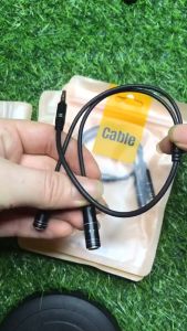 Dây Cáp Chuyển Đổi Âm Thanh Từ 2  Đầu 3.5mm Ra 1 Đầu 3.5mm Cho Máy Tính Laptop điện thoại