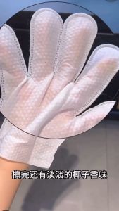 『Up to 10% off😯❗』Pet Cleaning Glove Pet Shower Glove Bath Sarung Tangan Kucing Pet Wet Wipes Pet Grooming Pet SPA Cat & Dog (7 pieces) 宠物手套湿巾