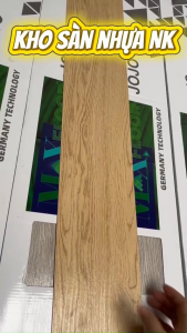 Miếng Dán Sàn Nhựa Giả Gỗ Kích Thước 914mm x 152mm Cốt Trắng Nguyên Sinh Keo Tự Dán Giúp Lát Sàn Sạch Đẹp Bền Màu