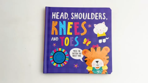 Head Shoulders Knees & Toes Sound Book To Press Buttons & Sing Along For Toddlers