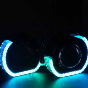 ISUN Shroud BMW Sport 5D Acrylic I9-L-WRGB dengan Aplikasi 210 Mode Diamond Pattern DC12V