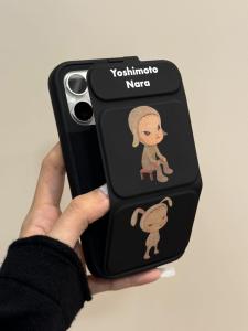 Yushi Nara Mizi Apple 15 pro New Model 14 Foldable Flip Cover Stand 13 pro Soft 12 Internet Famous Full Cover Anti-Fall Womens IP11 High-End Protective Case