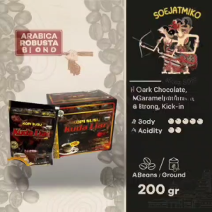 bisa cod kopi susu kuda liar khas sumbawa 1box 10sachet