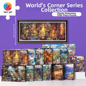 3D-JP | Stress Relief Plastic Jigsaw Puzzle 1000 Pieces