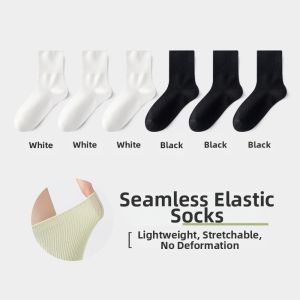 MiiOW | Cool Thin Summer Seamless Socks Mid-Calf
