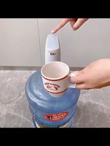 EnerPulse  Panasonic Portable Water Bottle Dispenser Pump USB Charging Rechargeable Automatic Water Dispenser Pump One Click Automatic Water Output