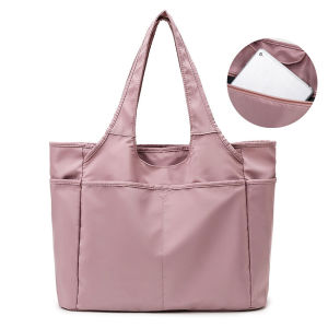 Fitness Travel Bag Yoga Bag Large Capacity Gym Bag Oxford Women Tote Bag for Sports Pilates Office