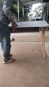 Bàn Làm Việc Có Ngăn Đựng Phong Cách Bắc Âu bằng gỗ mdf phủ min