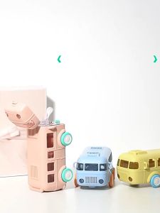 Baby Water Bus / Botol Air Minum Karakter Bus Dengan Sedotan /Tritan Botol Mainan Anak 550 ml