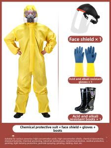 Chemical Resistant Acid & Toxic Gas Protective Suit