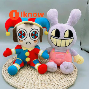 I know The new AMAZING DIGITAL CIRCUS Adorable Plush Toy Set - Clown and Bunny Characters for Kids
