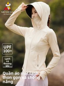 Mexican | Summer Slimming Sun Protection UPF100+ Anti-Ultraviolet Yoga Fitness Clothing