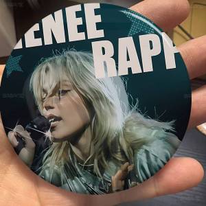 Pop Singer R-Renee Rapp Photo Brooches Creative Round Badge Gifts Pins 32/44/58mm