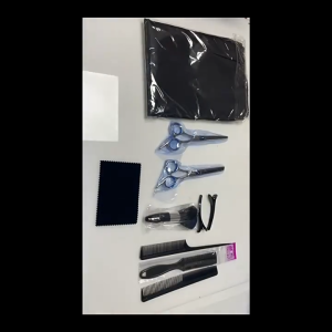 11pcs Scissor Set for Hair Cut Heavy Duty Professional Hair Cutting Scissors Hairdressing Salon Barber Hair Cut Tools with Storage Bag