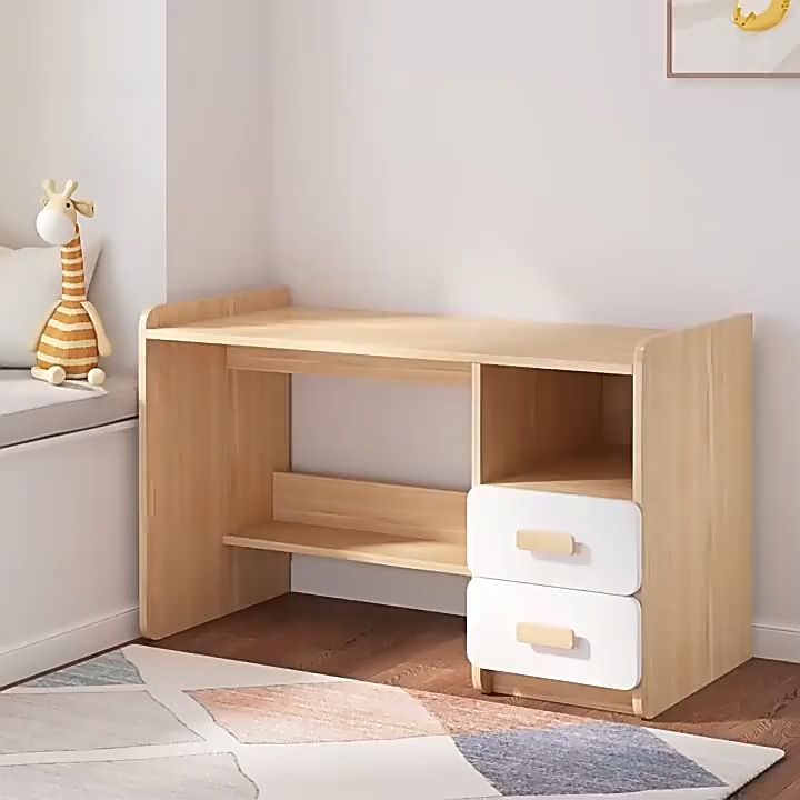 Computer desk study table reading table desk bookshelf one table