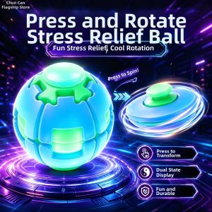 CHUNCAN | 3D Printed Pressing Spinning Stress Relief Toy Emotional Stabilizer