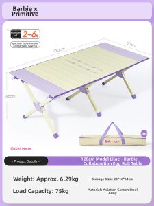 The Primitive | Portable Camping Table and Chairs Set