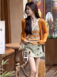 YUEZHONGWEI | Dopamine Styling Two-Piece Set