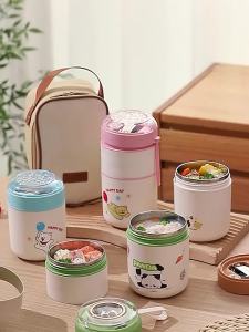 YOULUNMEI | Hộp Đựng Thức Ăn Không Chảy An Toàn Khi Sử Dụng Lò Vi Sóng Hai Lớp