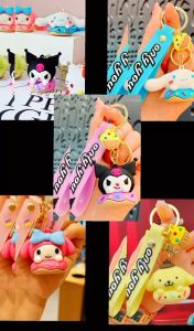 GANTUNGAN KUNCI SANRIO DONAT TALI KUNCI GOLD HRG SATUAN LIN68