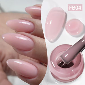 BORN PRETTY | BORN PRETTY Fiber Rubber Base Gel Nail Polish 10ml Construction Gel Varnish Reinforce Thin Nails Semi Permanent Gel
