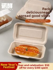NUOXIAN | Biodegradable Disposable Connected Takeaway Box