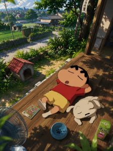 Kayou | 500/1000/1200/2000 PCS Puzzles for  Anime Crayon Shin-chan  Jigsaw Puzzles Brain Challenge Game Gift Home Decor Educational Toys