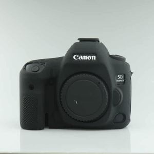 Silicone Camera Bag Suitable for Canon EOS 5D4 5D Mark IV Protective Case Soft Shell Shockproof Scratch-Resistant