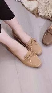 HOU Korean Fashion Women Doll Shoes Office Flat Shoes Daily Loafers # A-05 size 35-40