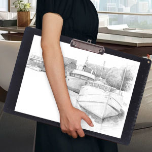 Bảng Vẽ A3 Dày Dặn 1PP Có Thước Đo Dùng Cho Nhà Và Trường Học Kiểu Nằm Ngang Kèm Giá Đỡ Dùng Cho Vẽ Tranh Và Mỹ Thuật