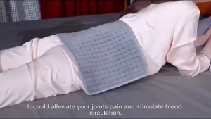 แผ่นทำความร้อนแบบนุ่มพิเศษ ระบบปิดอัตโนมัติ เครื่องประคบร้อนไฟฟ้า. แผ่นทำความร้อนไฟฟ้า 60X30 ซม. ผ้าห่มไฟฟ้า บรรเทาอาการปวดหลังและตะคริว