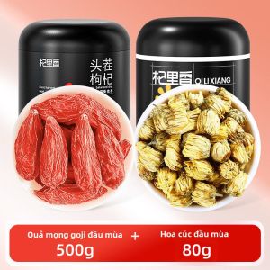 Kỷ Tử Qilixiang Không Lưu Huỳnh Không Nhuộm Màu Kích Thước Lớn 500g