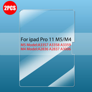 2pcs For iPad Pro 11 13 M5 2025 Tempered Glass Screen Protector On iPad Pro 11 M5 M4 13 Film Accessories